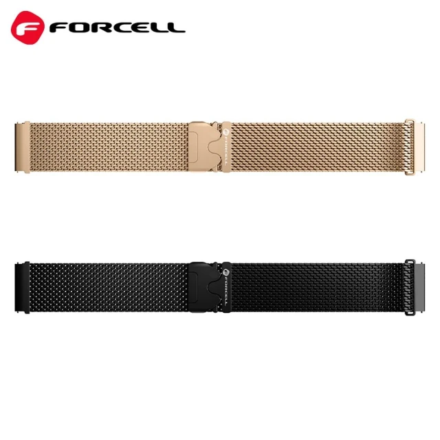 Ремінець Forcell F-Design FS10 для Samsung Galaxy Watch 20 mm Gold (5903396392542)