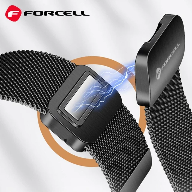 Ремінець Forcell F-Design FS11 для Samsung Galaxy Watch 20 mm Black (5903396392573)