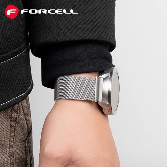 Ремінець Forcell F-Design FS11 для Samsung Galaxy Watch 22 mm Black (5903396392597)