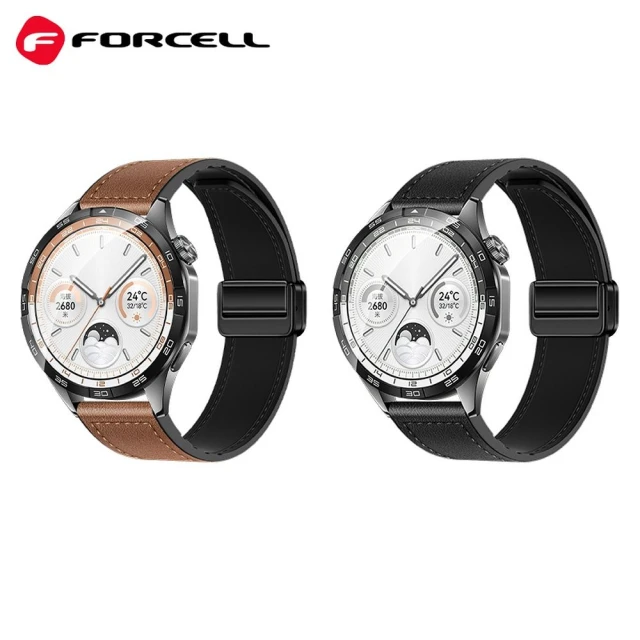Ремінець Forcell F-Design FS20 для Samsung Galaxy Watch 20 mm Brown (5903396393631)