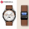 Ремінець Forcell F-Design FS20 для Samsung Galaxy Watch 22 mm Black (5903396393648)