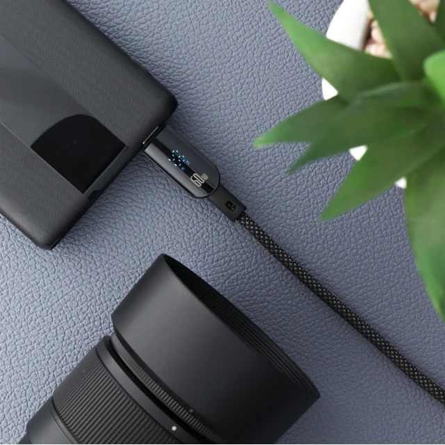 Кабель Forcell F-Energy Digital USB A to USB C 3A 66W 1.2 m Black (5903396395239)