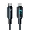 Кабель Forcell F-Energy Digital USB C to USB C 3A 60W 1.2 m Black (5903396395253)