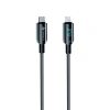 Кабель Forcell F-Energy Digital USB-C to Lightning PD 3A 27W 1.2m Black (5903396395260)