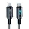 Кабель Forcell F-Energy Digital USB C to USB C 5A 100W 1.2 m Black (5903396395277)