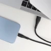 Кабель Forcell F-Energy Silicone USB-A to Lightning 2.4A 12W 1m Black (5903396395291)