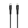 Кабель Forcell F-Energy USB-C to Lightning Black (5903396395314)