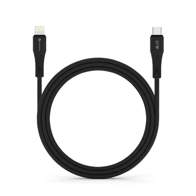 Кабель Forcell F-Energy USB-C to Lightning Black (5903396395314)
