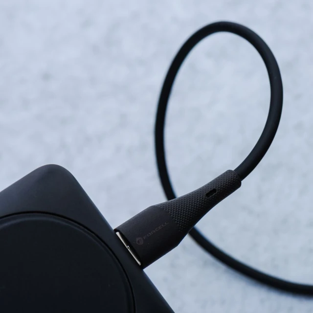 Кабель Forcell F-Energy USB-C to Lightning Black (5903396395314)