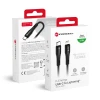 Кабель Forcell F-Energy USB-C to Lightning Black (5903396395314)