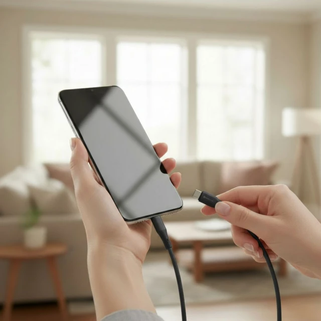 Кабель Forcell F-Energy Silicone USB C to USB C 5A 100W 1 m Black (5903396395321)