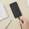 Кабель Forcell F-Energy QC3.0 USB-A to Micro USB 2.4A 18W Silicone 1m Black (5903396395338)