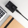 Кабель Forcell F-Energy QC3.0 USB-A to Micro USB 2.4A 18W Silicone 1m Black (5903396395338)