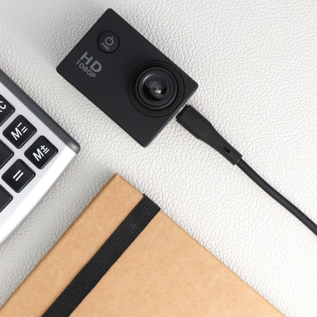Кабель Forcell F-Energy QC3.0 USB-A to Micro USB 2.4A 18W Silicone 1m Black (5903396395338)