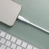 Кабель Forcell F-Energy C346 USB C - Lightning PD 3A 27W Silicone 1 м White (5903396395376)