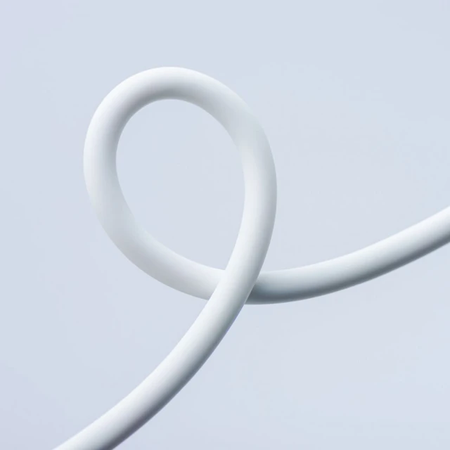 Кабель Forcell F-Energy C346 USB C - Lightning PD 3A 27W Silicone 1 м White (5903396395376)