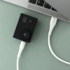 Кабель Forcell F-Energy QC3.0 USB-A to Micro USB 2.4A 18W Silicone 1m White (5903396395390)