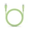 Кабель Forcell F-Energy Silicone USB A to USB C 3A 66W 1 m Green (5903396395406)