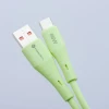 Кабель Forcell F-Energy Silicone USB A to USB C 3A 66W 1 m Green (5903396395406)