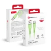 Кабель Forcell F-Energy Silicone USB A to USB C 3A 66W 1 m Green (5903396395406)