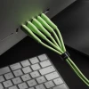 Кабель Forcell F-Energy USB-A to Lightning Green (5903396395413)