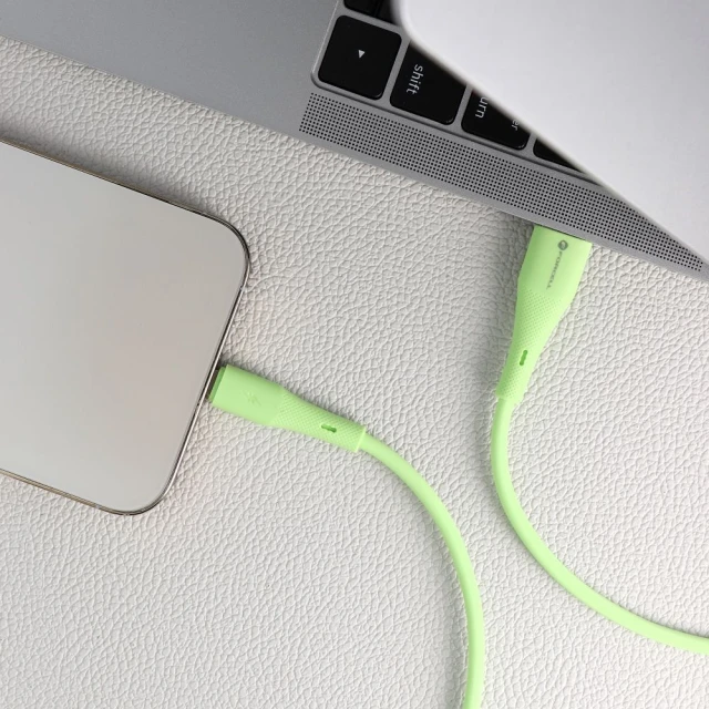 Кабель Forcell F-Energy USB-A to Lightning Green (5903396395413)