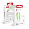 Кабель Forcell F-Energy USB-A to Lightning Green (5903396395413)