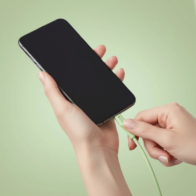 Кабель Forcell F-Energy USB-A to Lightning Green (5903396395413)