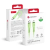 Кабель Forcell F-Energy USB-C to Lightning Green (5903396395437)