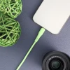Кабель Forcell F-Energy USB-C to Lightning Green (5903396395437)