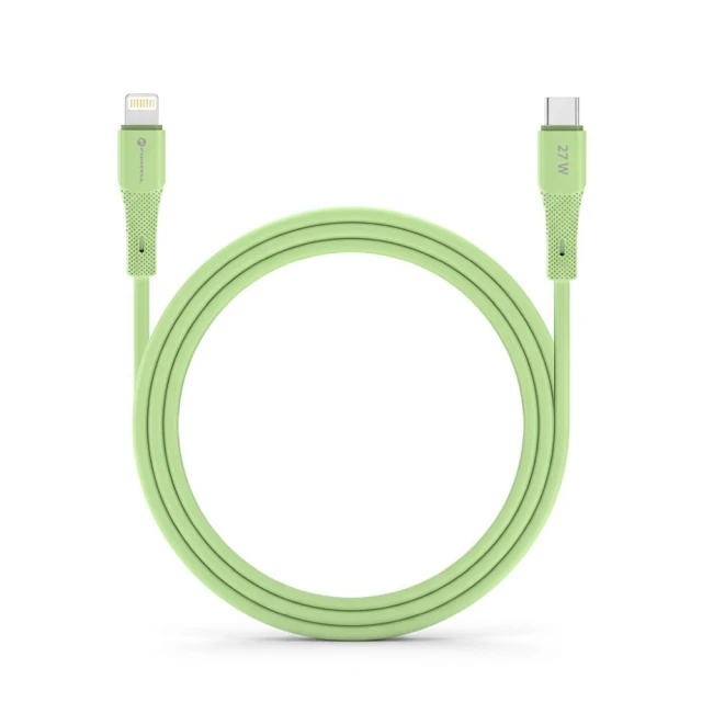 Кабель Forcell F-Energy USB-C to Lightning Green (5903396395437)