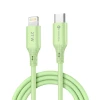Кабель Forcell F-Energy USB-C to Lightning Green (5903396395437)