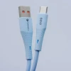 Кабель Forcell F-Energy USB-A to USB-C QC4.0 3A 66W Silicone 1m Blue (5903396395468)