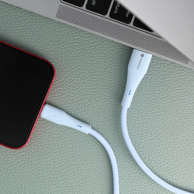 Кабель Forcell F-Energy USB-A to Lightning Blue (5903396395475)