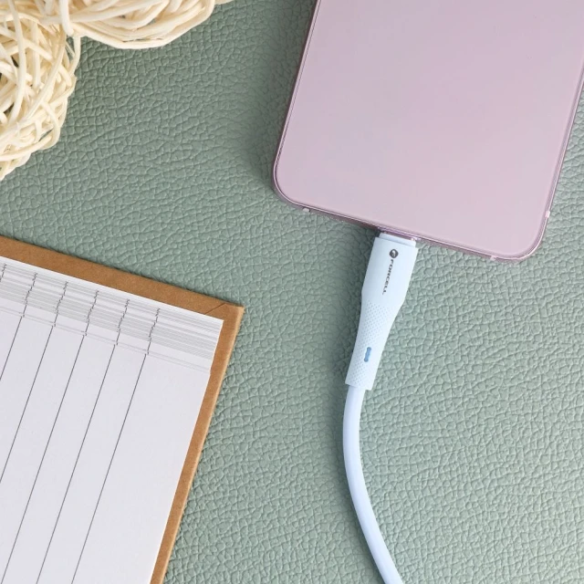 Кабель Forcell F-Energy USB-A to Lightning Blue (5903396395475)