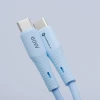 Кабель Forcell F-Energy USB-C to USB-C QC4.0 PD 3A 60W Silicone 1m Blue (5903396395482)