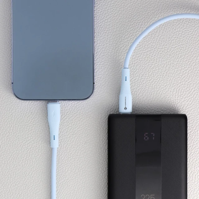 Кабель Forcell F-Energy USB-C to Lightning Blue (5903396395499)