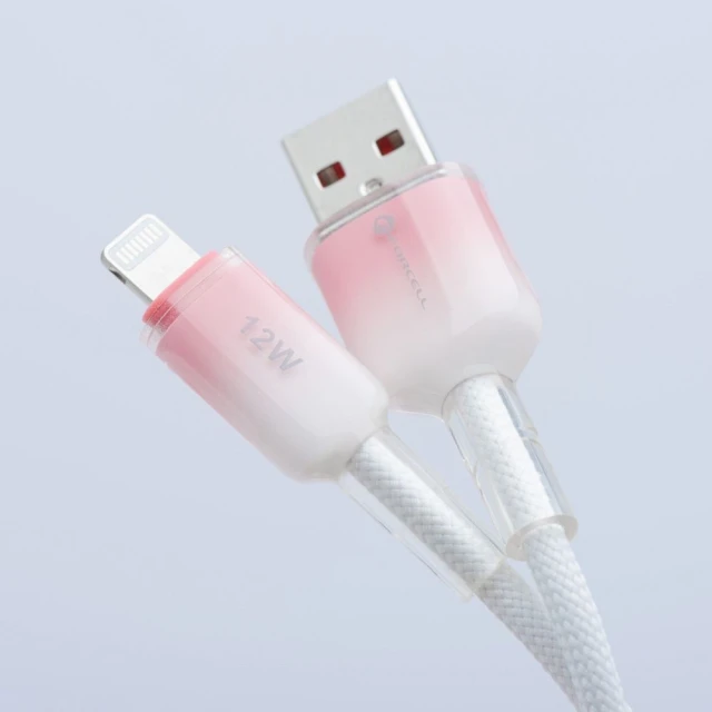 Кабель Forcell F-Energy USB-A to Lightning White (5903396395598)