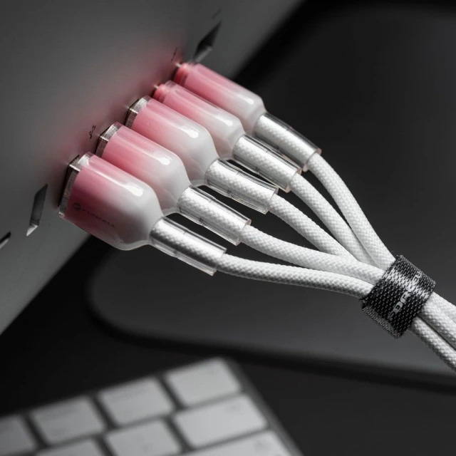 Кабель Forcell F-Energy USB-A to Lightning White (5903396395598)