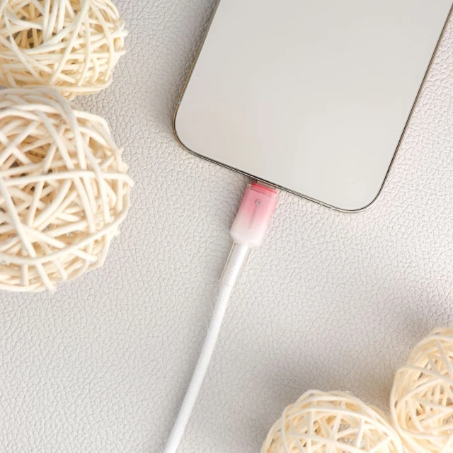 Кабель USB C до Lightning Forcell F-Energy PD 3A 27W 1 м White (5903396395611)