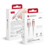 Кабель Forcell F-Energy QC3.0 USB-A to Micro USB 2.4A 18W Gradient 1m White (5903396395635)