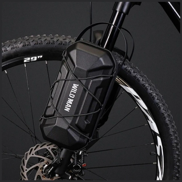Сумка водостійка WILDMAN на керування самокатом 3L Black (5903396396649)