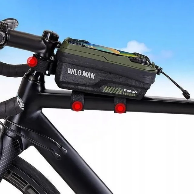Сумка велосипедна WILDMAN GX200 на раму 1L (4