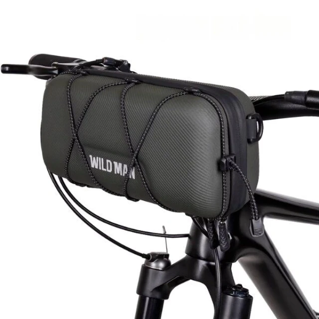 Сумка велосипедная WILDMAN GD8 на руль 2L Green (5903396396687)