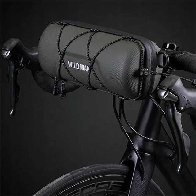 Сумка велосипедна WILDMAN на кермо 2L GD7X Green (5903396396700)