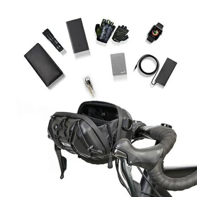 Сумка велосипедная WILDMAN на руль 2L XT17 Black (5903396396748)