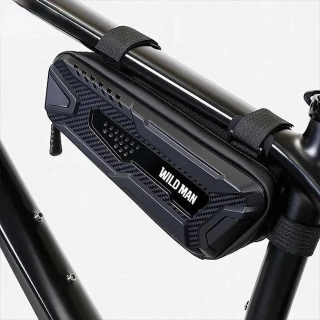 Сумка під раму WILDMAN велосипедна водозахисна 1L M40 Black