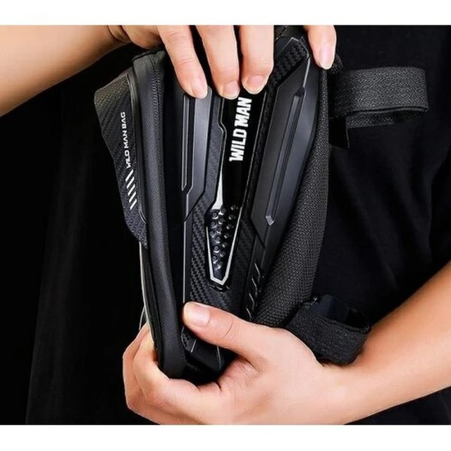 Сумка на раму WILDMAN велосипедная водозащитная 2L M30 Black