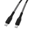 Кабель Forcell F-Energy USB-C to USB-C QC4.0 PD 5A 100W Carbon 1m Black (5903396396960)