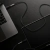 Кабель Forcell F-Energy USB-C to USB-C QC4.0 PD 5A 100W Carbon 1m Black (5903396396960)